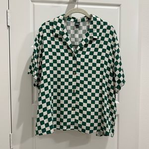 Checkered Button Down